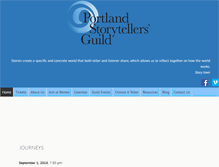Tablet Screenshot of portlandstorytellers.org